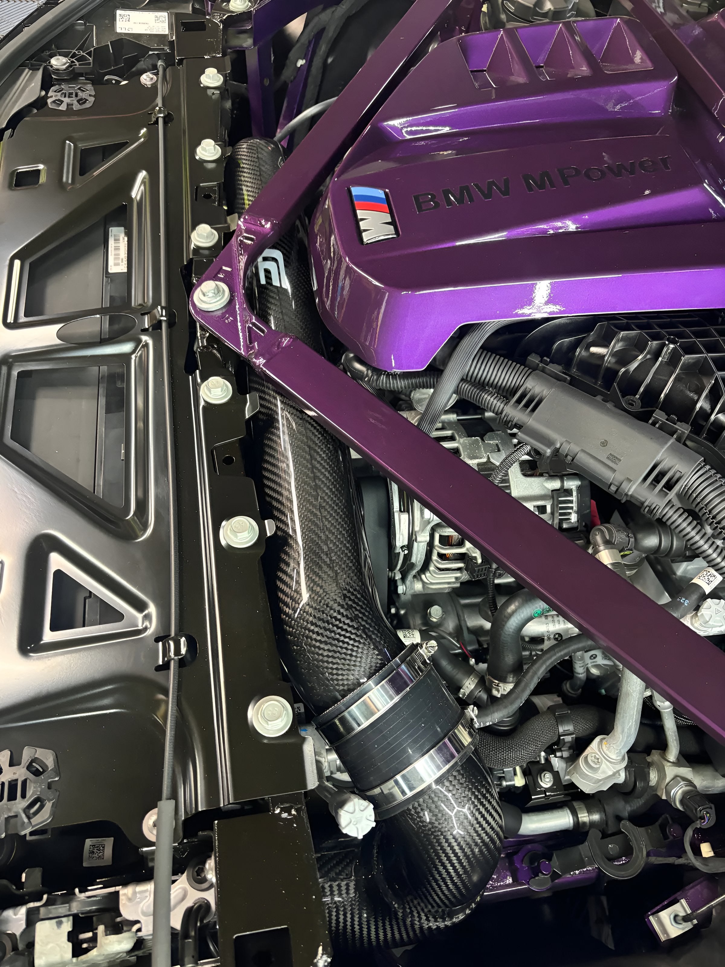 CenCal G8X S58 Carbon Fiber Front Mount Intakes